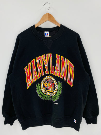 90’s UNIVERSITY OF MARYLAND Made in USA Size XXL Sweat-Shirt / K6167