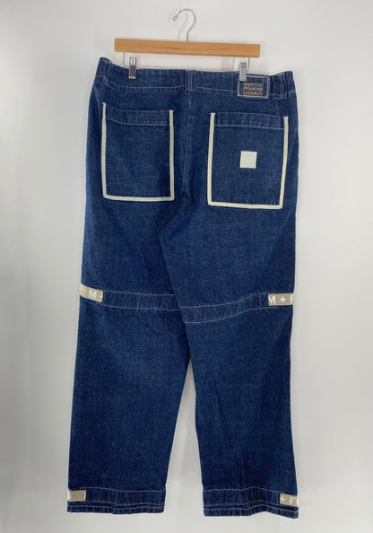 Vintage MARITHÉ + FRANÇOIS GIRBAUD Size W40xL33 Vintage Denim Pants / A9058
