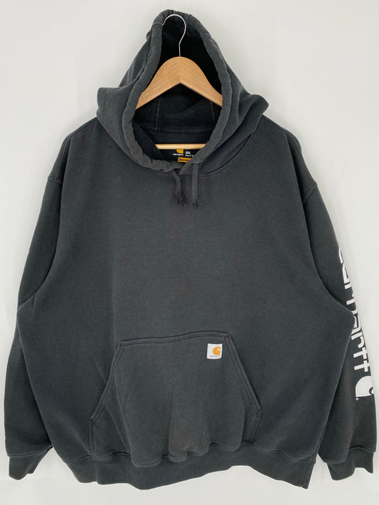 Vintage CARHARTT Size XXL Hoodie Sweat-Shirt / E123