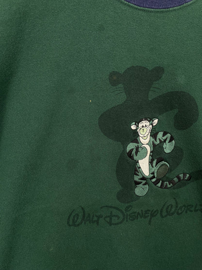 00’ DISNEY TIGGER Made in USA Size L Vintage Sweat-Shirt / A1235