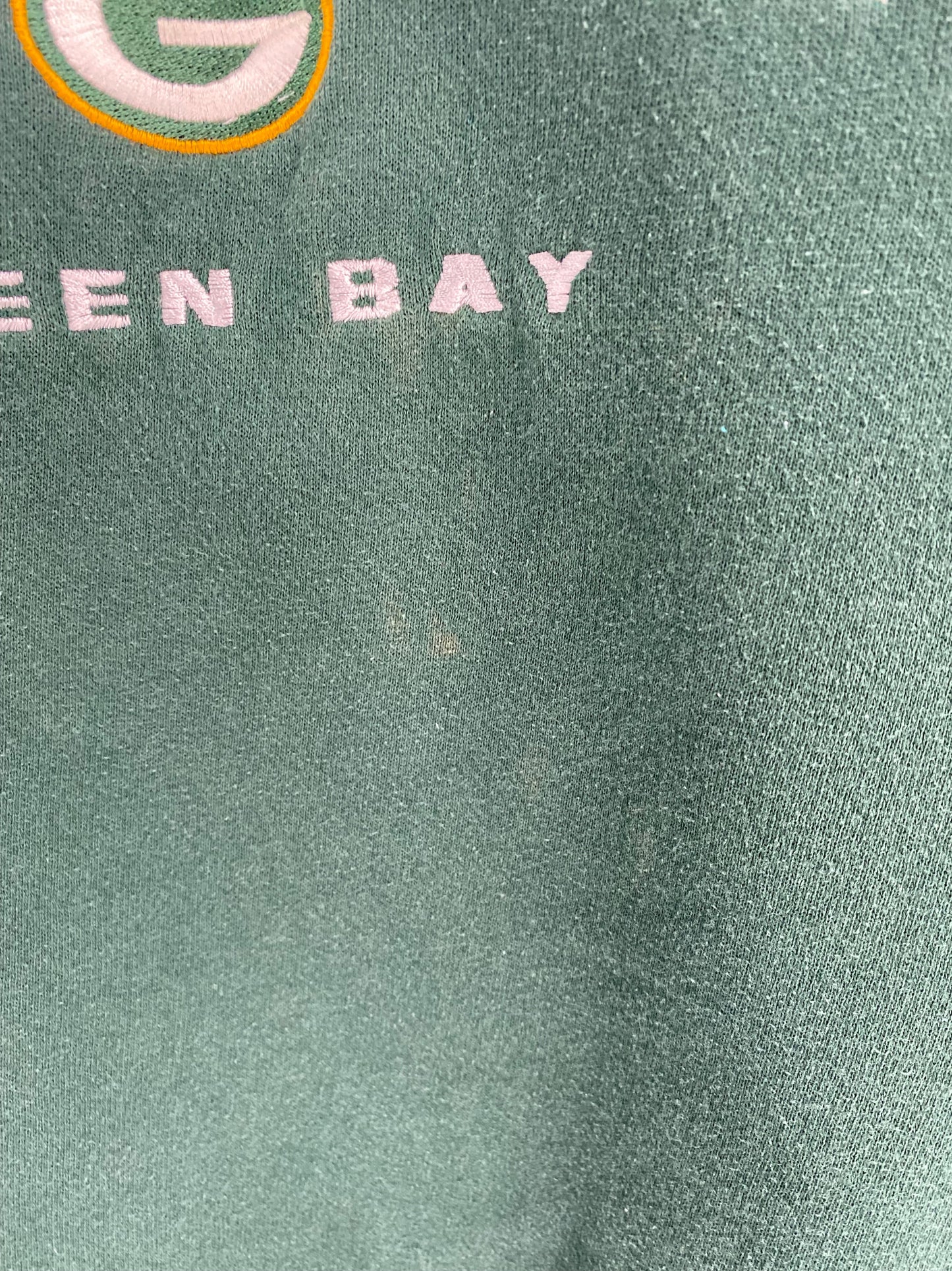 90's GREEN BAY PACKERS Made in USA Size L Vintage NFL Sweat-Shirt / E1351S