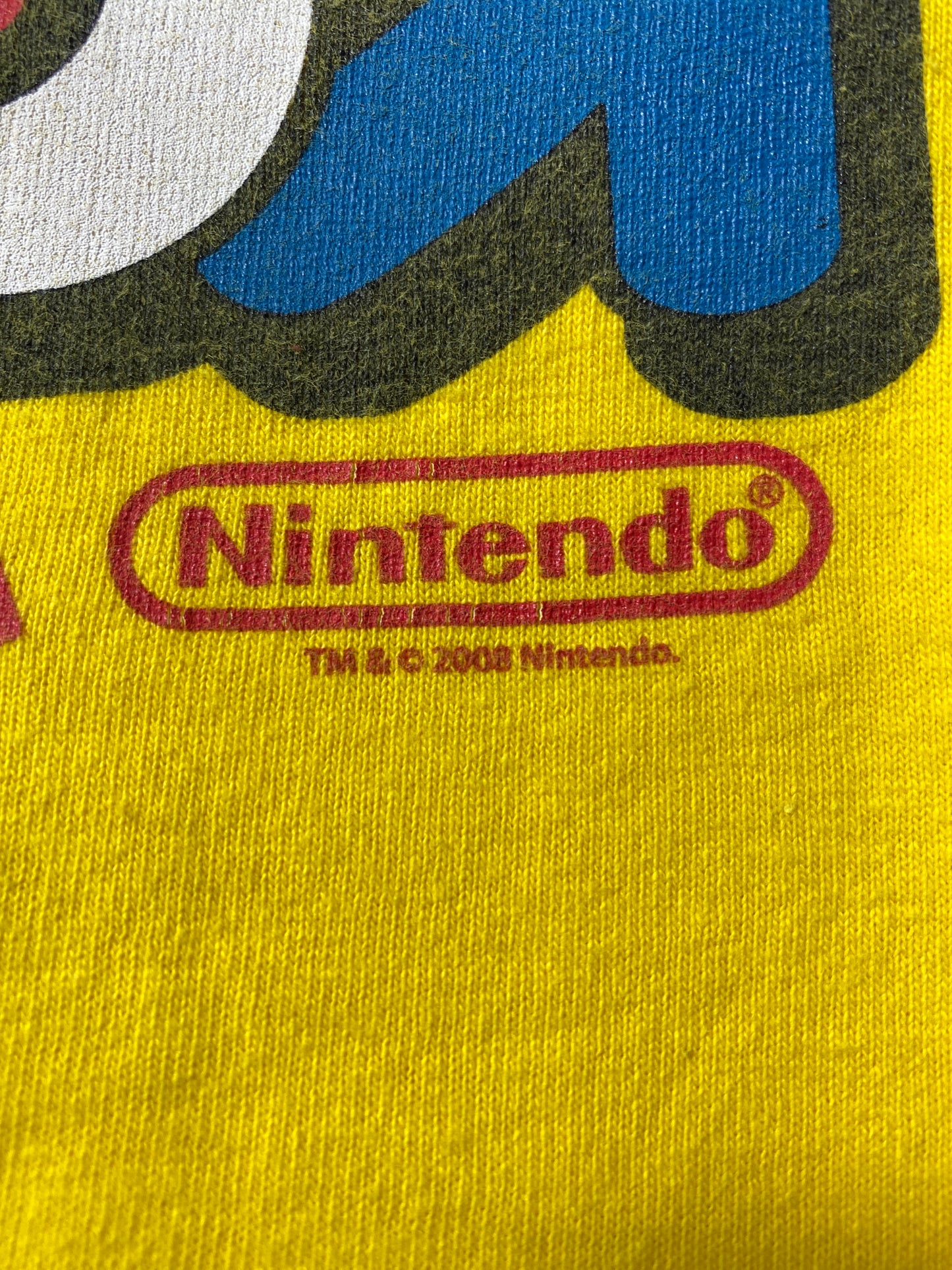 2008 NINTENDO MARIO Size XXL Vintage T-Shirt / K2459