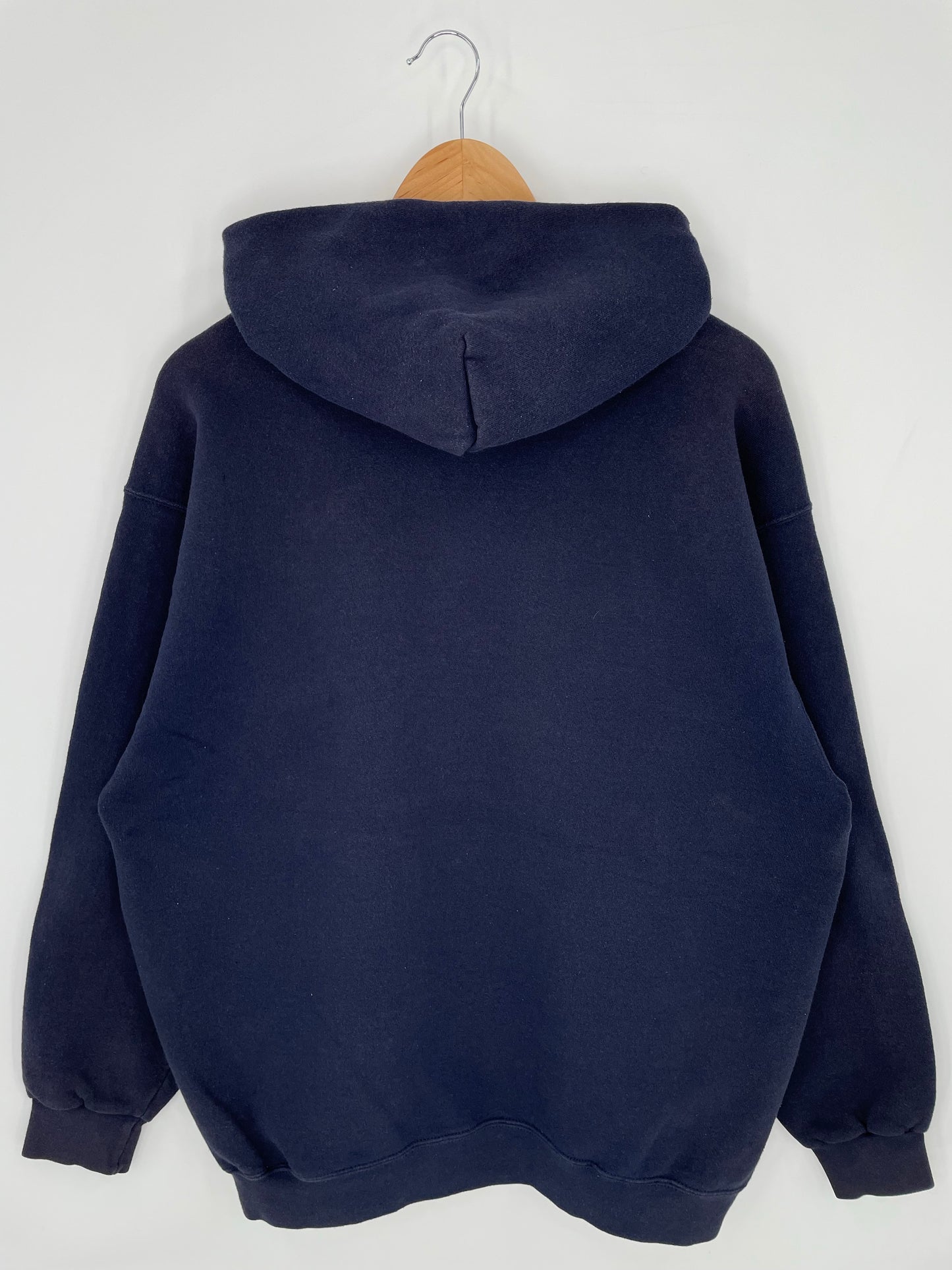 90's NIKE Athletics Made in USA Size L Vintage Hoodie Sweat-shirt / K9752