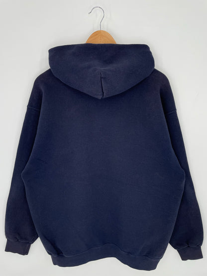 90's NIKE Athletics Made in USA Size L Vintage Hoodie Sweat-shirt / K9752