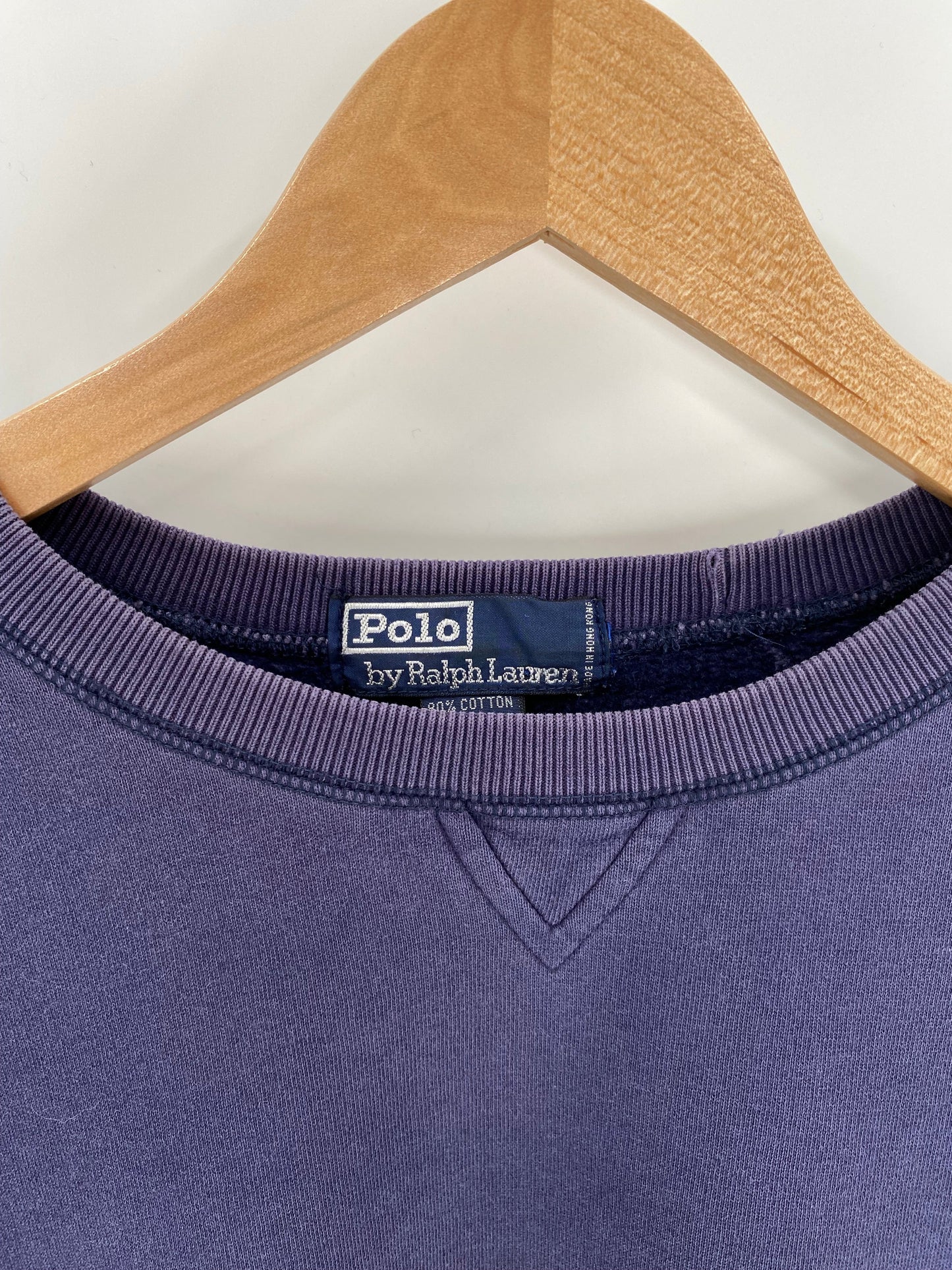 90's POLO RALPH LAUREN Size No tag (Approx.M) Vintage Sweat-shirt / A8244