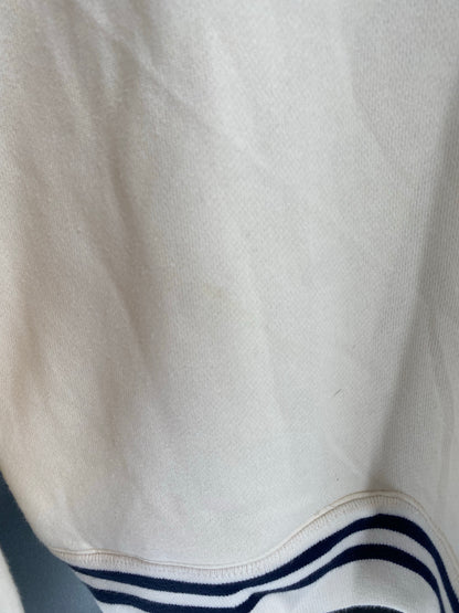 Vintage RAINFOREST CAFE Size L Half Zip Sweat-shirt / K6897