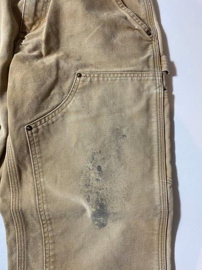 Vintage CARHARTT Size W30xL28.5 Double Knee Duck Pants / K9459