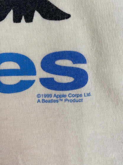 1999 THE BEATLES Size L Vintage Music T-Shirt / A5057