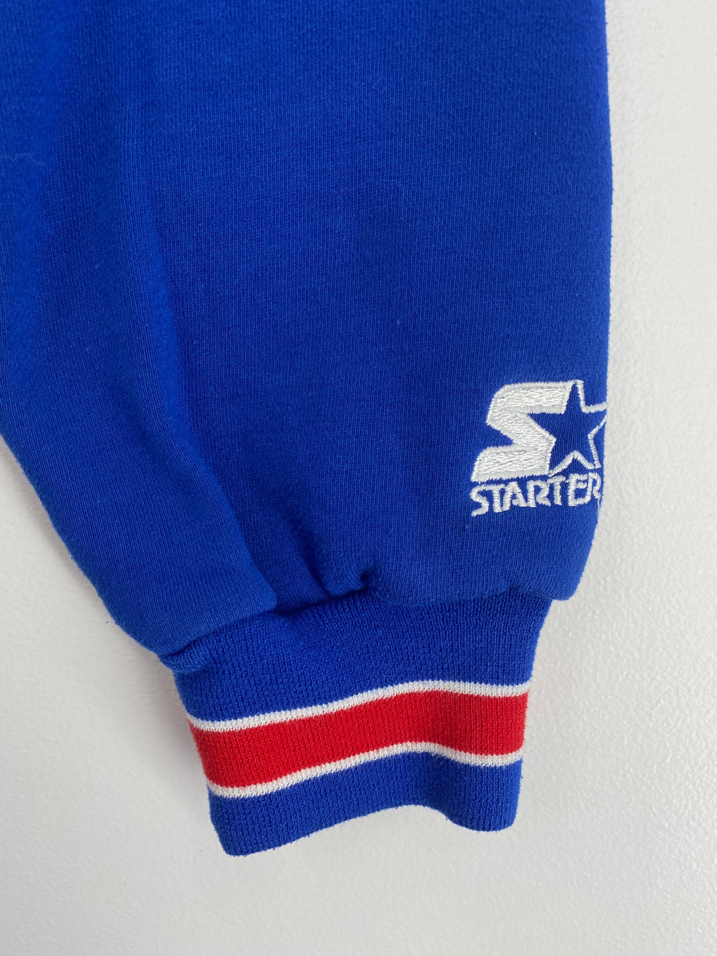 90's STARTER x NEW YORK GIANTS Size L Vintage NFL Hoodie Sweat-Shirt / A6234