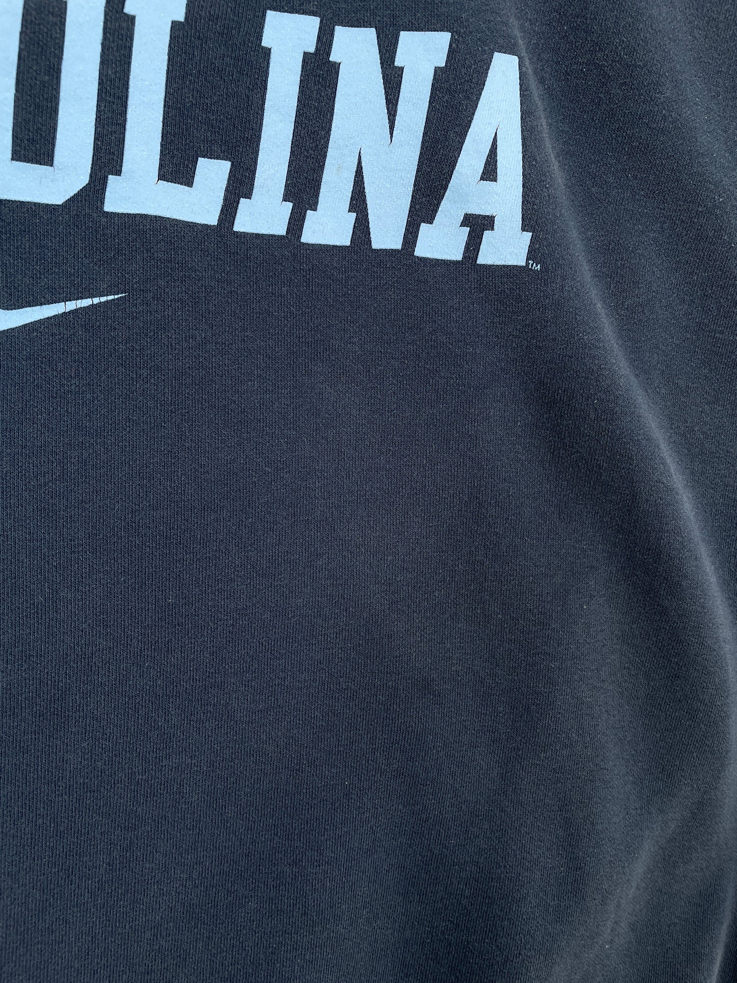 00' NIKE x CAROLINA Size XL Vintage College Sweat-shirt / A8784