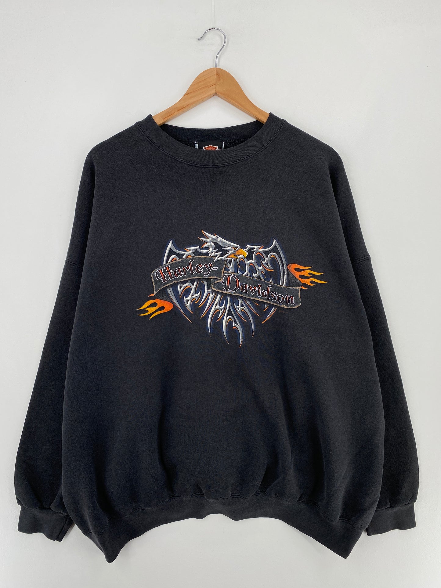 2000 HARLEY DAVIDSON Size XXXXL Vintage Sweat-Shirt / E736