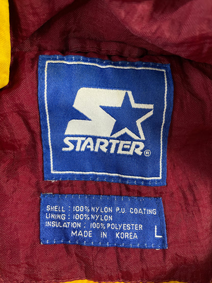 90’s STARTER x USC UNIVERSITY OF CALIFORNIA Size L College Padded Nylon Jacket / A8280