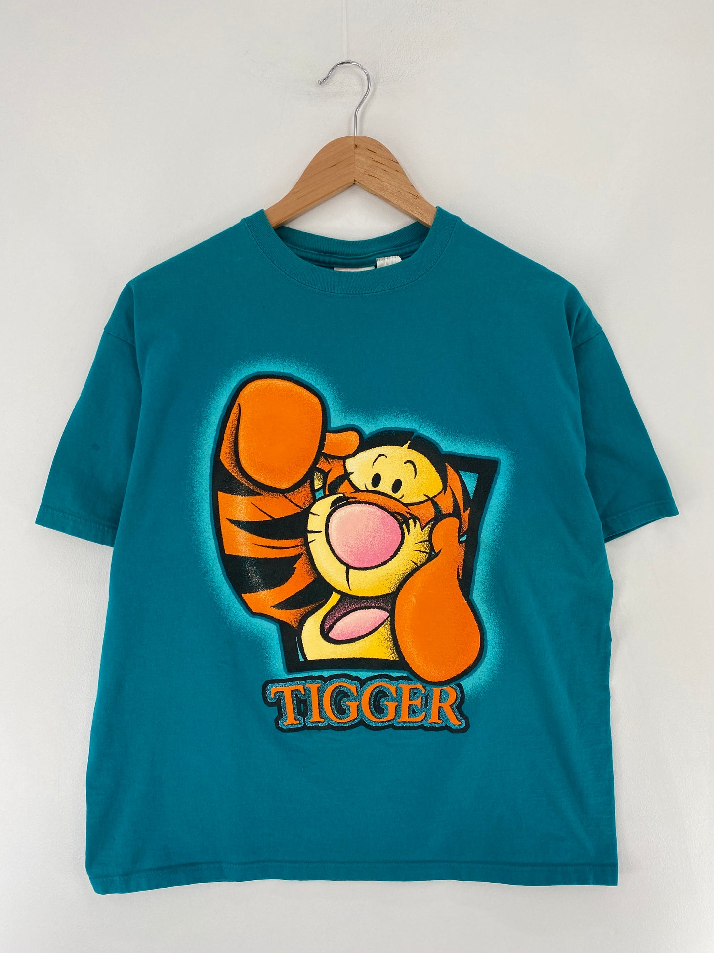 90's DISNEY TIGGER Made in USA Size M Vintage T-Shirt / E6704T
