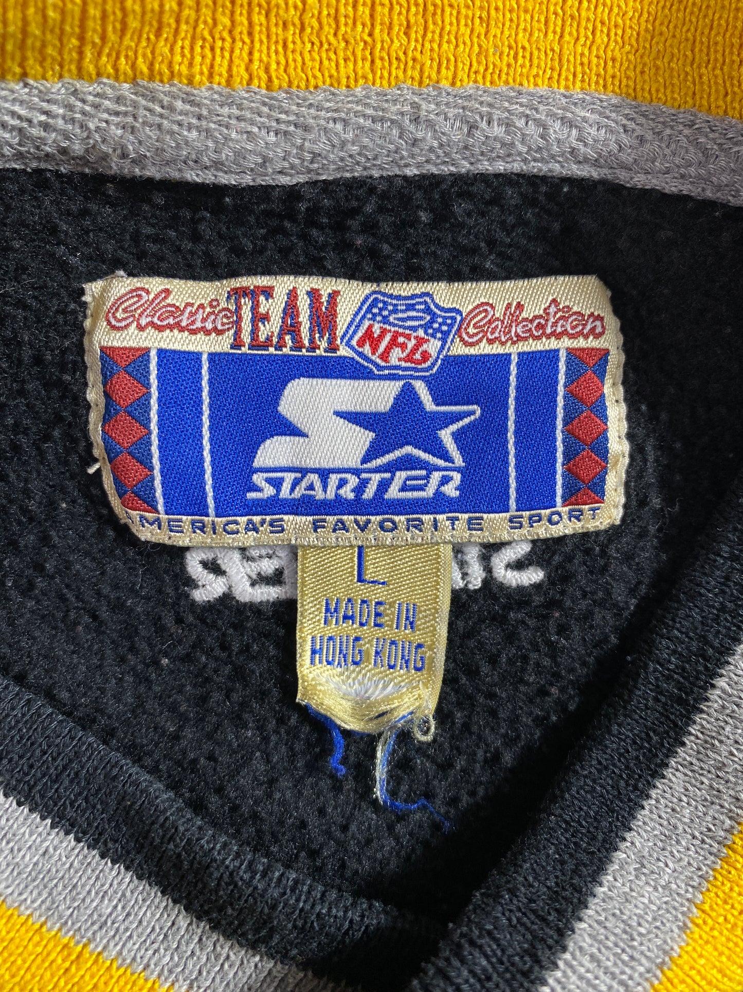 90's STARTER PITTSBURGH STEELERS Size L Vintage NFL Sweat-shirt / A4914