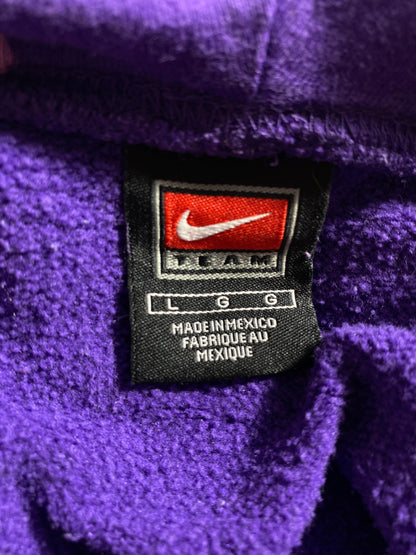 00' NIKE LOUISIANA STATE UNIVERSITY Size L Vintage Hoodie Sweat-shirt  / K2171