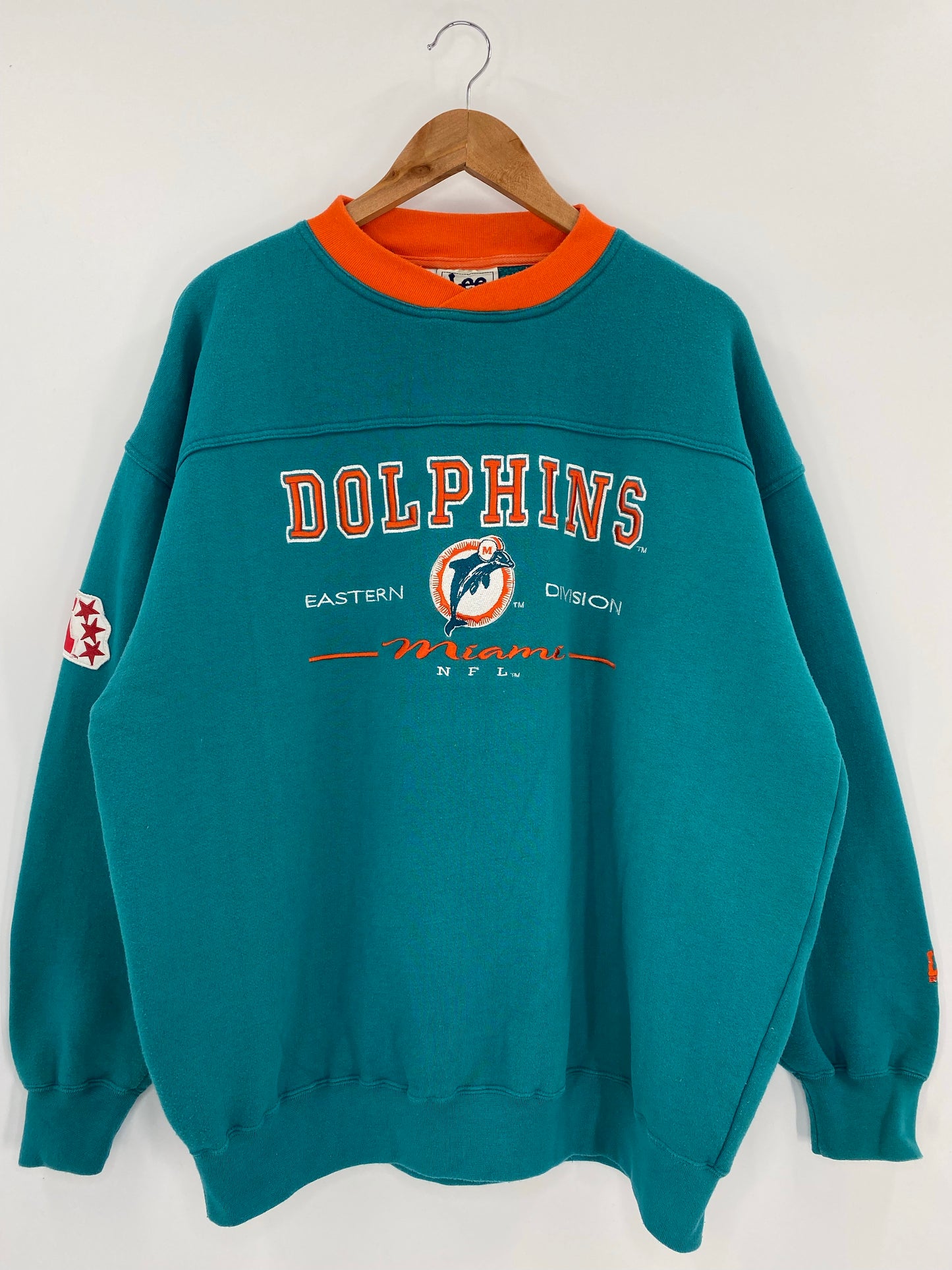 90's DOLPHINS Size XL Vintage  NFL Sweat-Shirt / K4141