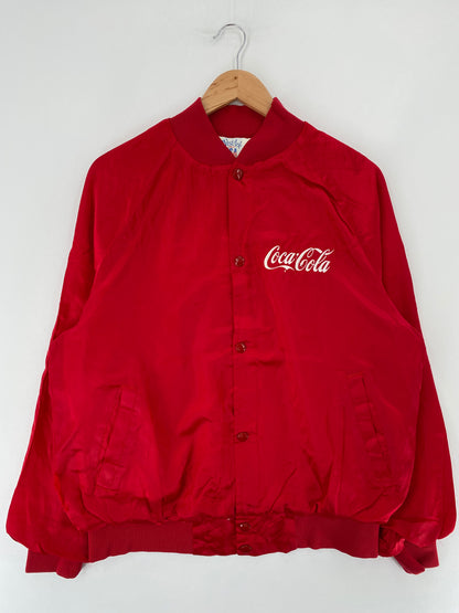 .80’s COCA'COLA Size L Vintage Nylon Jacket / E5936J