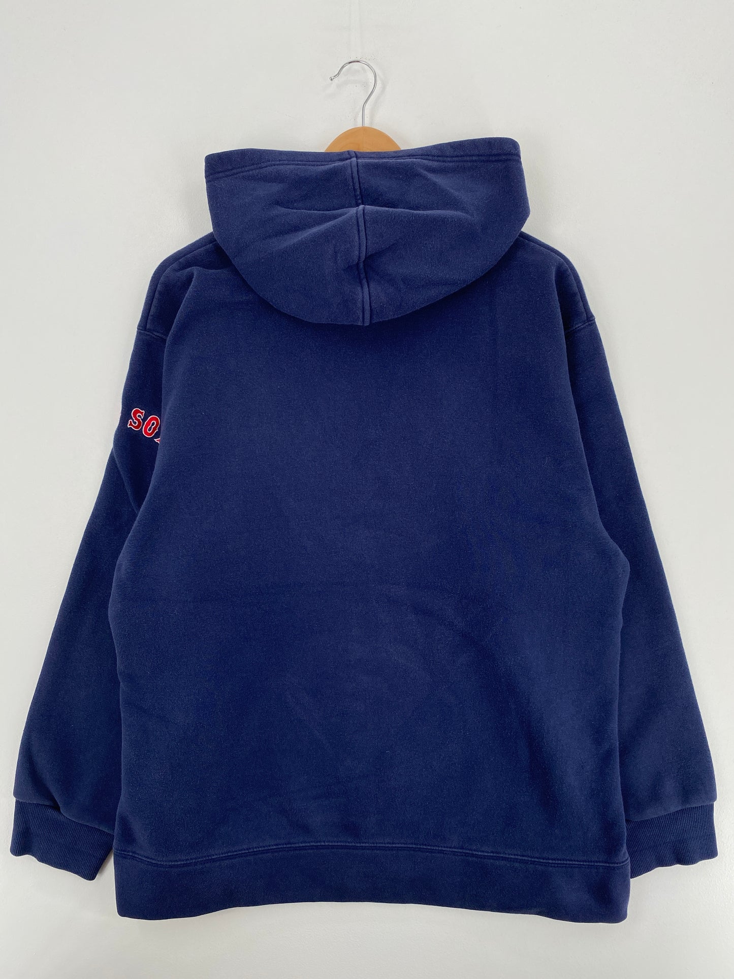 00' NIKE BOSTON RED SOX Size M Vintage MLB Hoodie Sweat-shirt / A5602