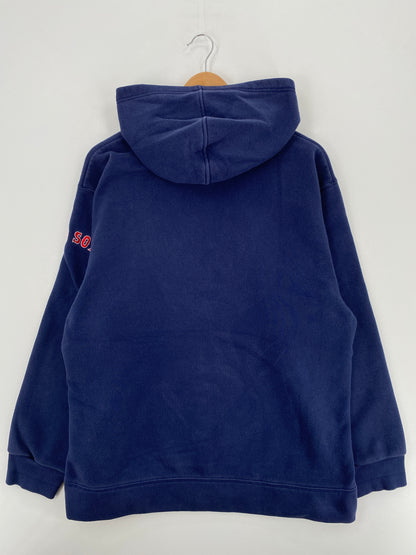00' NIKE BOSTON RED SOX Size M Vintage MLB Hoodie Sweat-shirt / A5602