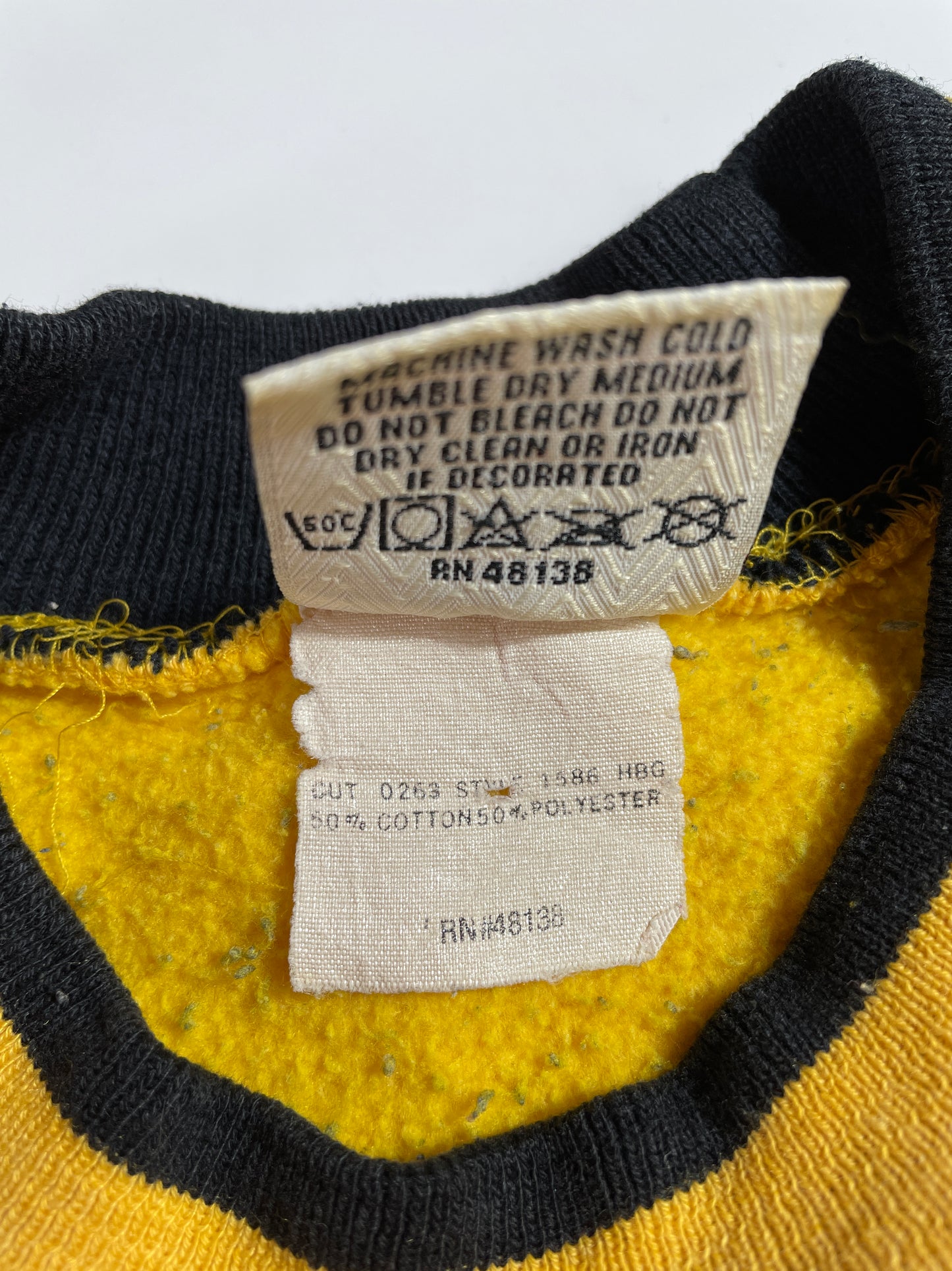 90's BOSTON BRUINS Made in USA Size XL Vintage NHL Sweat-shirt / E3288S