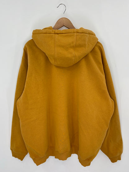 Vintage CARHARTT Size XXL Half Zip Hoodie Sweat-Shirt / K8780