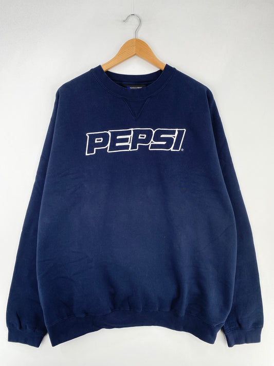 Vintage PEPSI Size XL Sweat-Shirt / E2209S