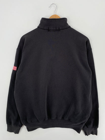 90’s POLO SPORT Size M Vintage Half Zip Sweat-Shirt/ A4247