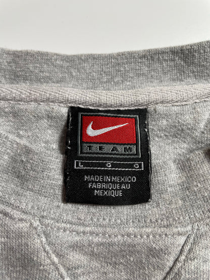 00' NIKE ILLINOIS Size L Vintage College Sweat-shirt / K9277