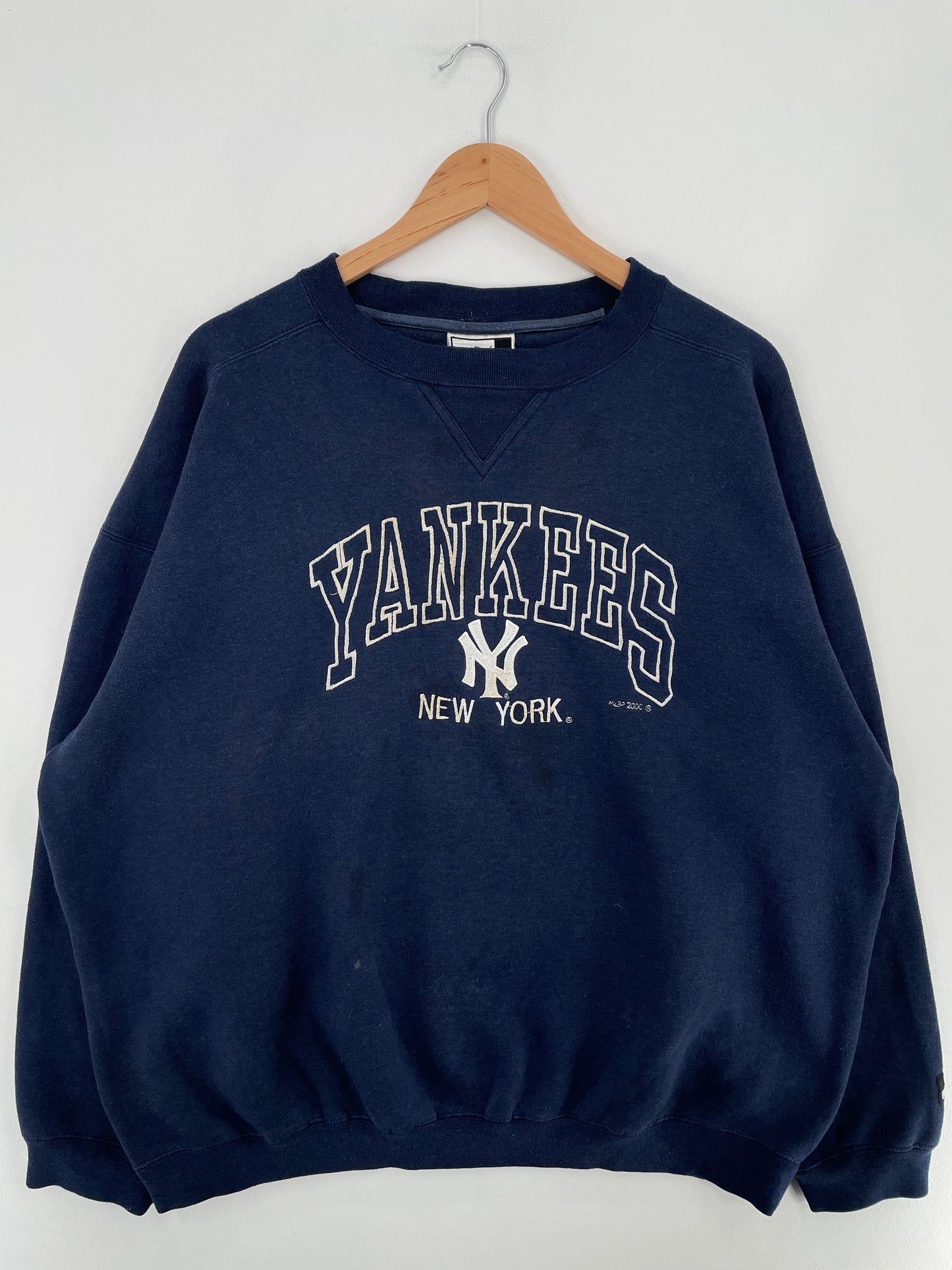 2000 NEW YORK YANKEES Size XL Vintage MLB Sweat-Shirt / E4678S