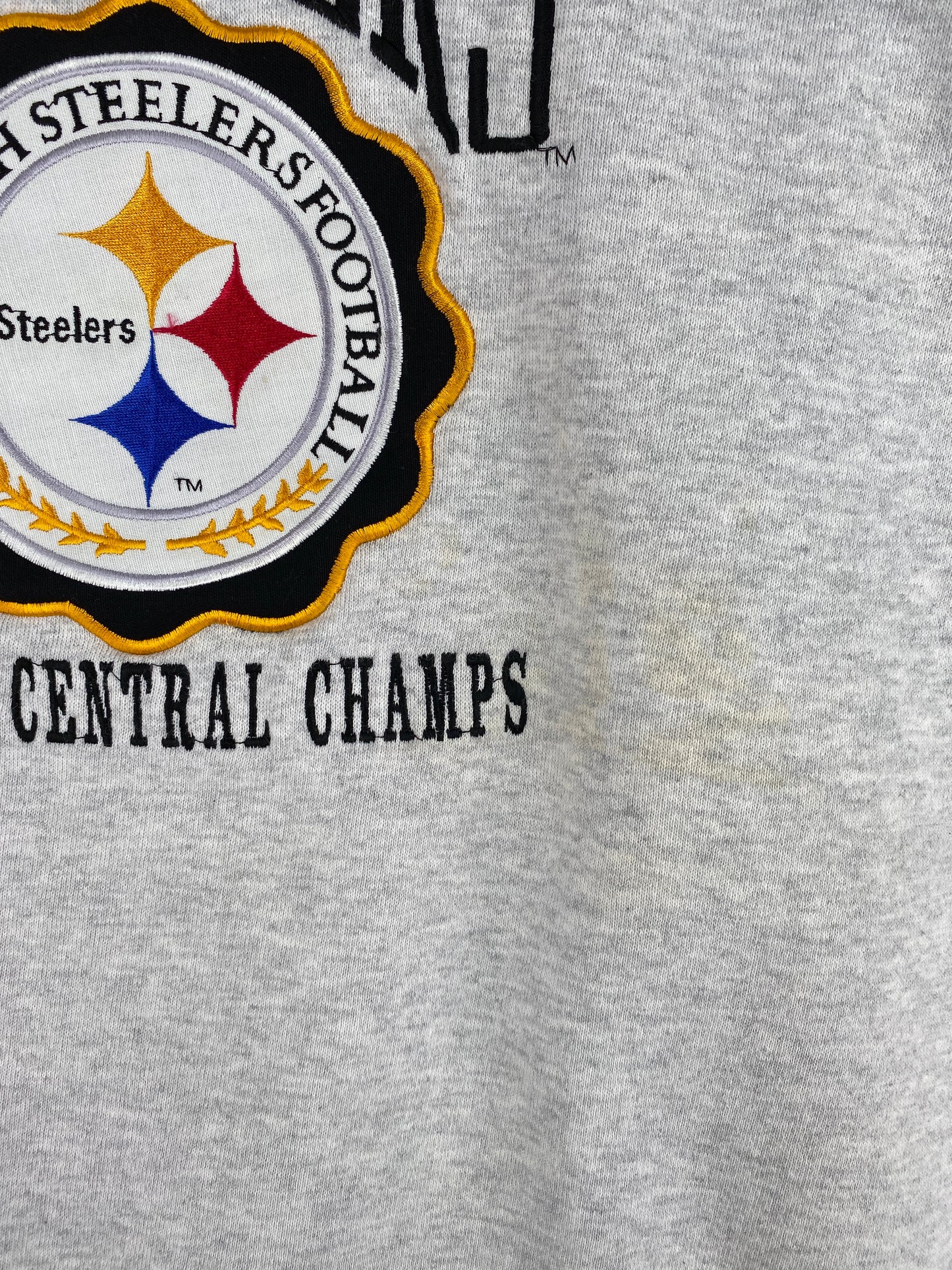 90's PITTSBURGH STEELERS Made in USA Size XL Vintage NFL Sweat-Shirt / A6428