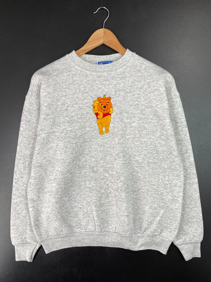 00' DISNEY WINNIE THE POOH HALLOWEEN Made in USA Size M Vintage Sweat-shirt / A7289