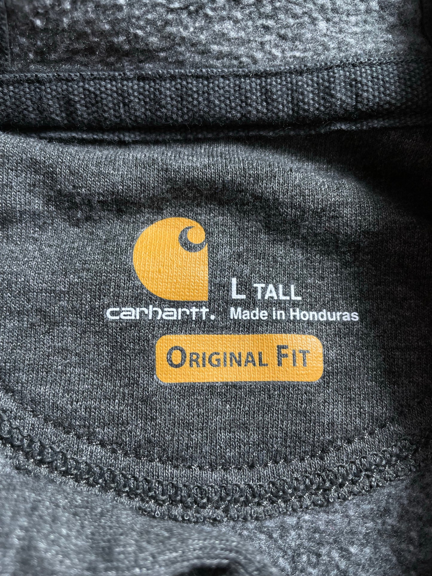 Vintage CARHARTT Size L Hoodie Sweat-Shirt / A6855