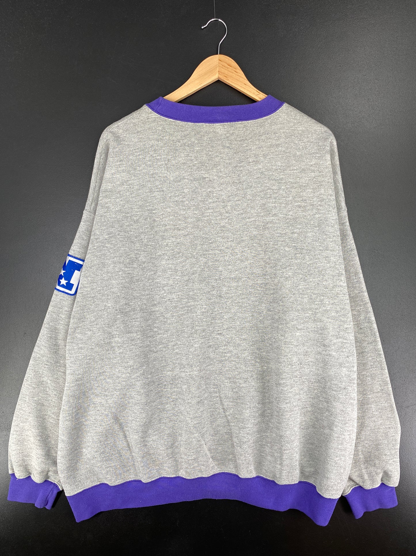 00' MINNESOTA VIKINGS Size XXL Vintage NFL Sweat - Shirt/ A5896