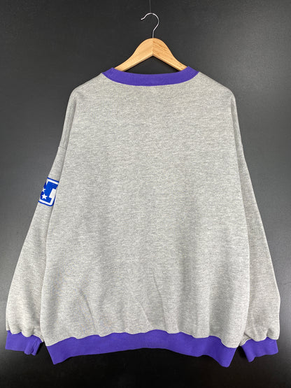 00' MINNESOTA VIKINGS Size XXL Vintage NFL Sweat - Shirt/ A5896