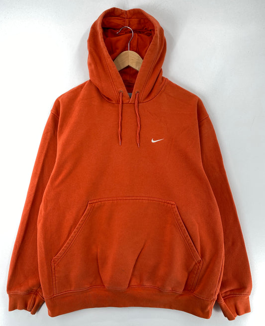 00' NIKE MINI SWOOSH Size L Vintage Hoodie Sweat-shirt / E2815S