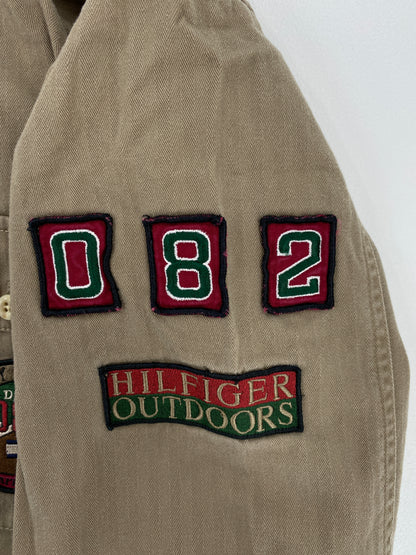 90’s TOMMY HILFIGER Size L Vintage Button-Down Shirt / A4272
