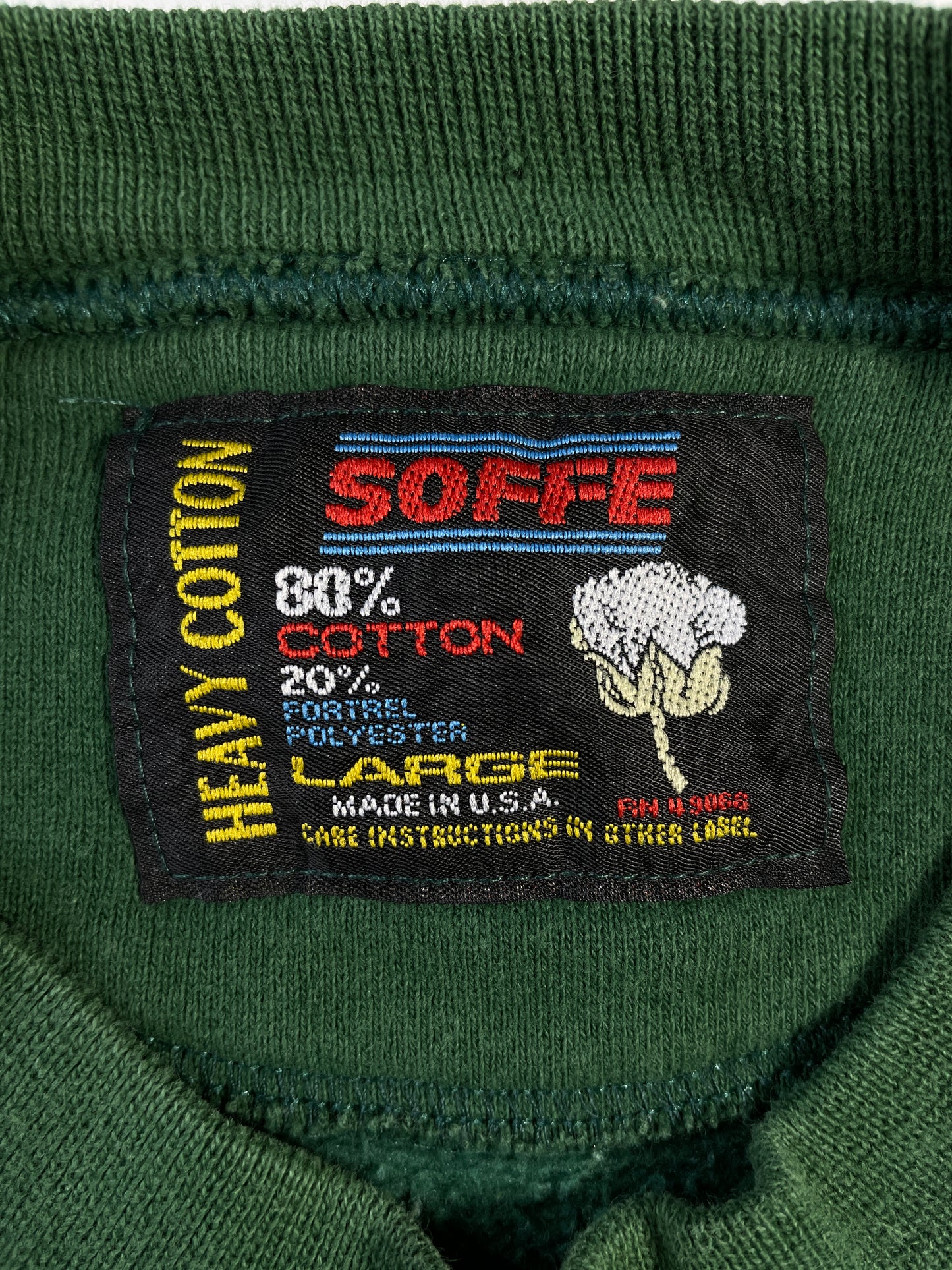 90's USN NAVY Made in USA Size L Vintage College Sweat-Shirt / A9420