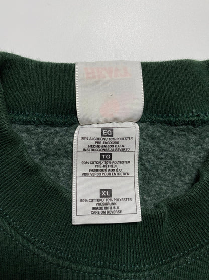 1996 GREEN XBAY PACKERS Made in USA Size XL Vintage NFL Sweat-Shirt/ K8074