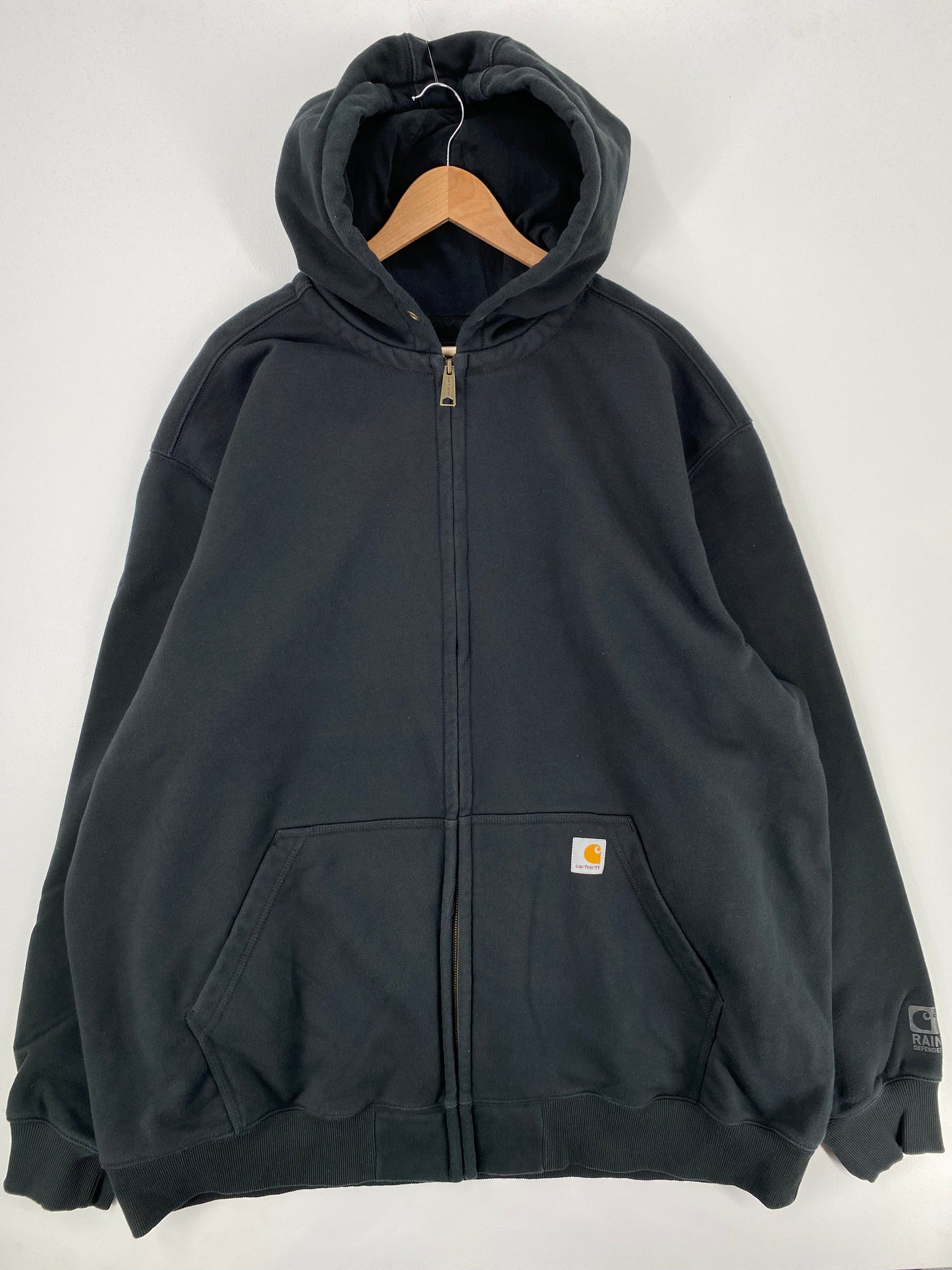 Vintage CARHARTT Size XXXL Zip Up Hoodie Sweat-Shirt / A665