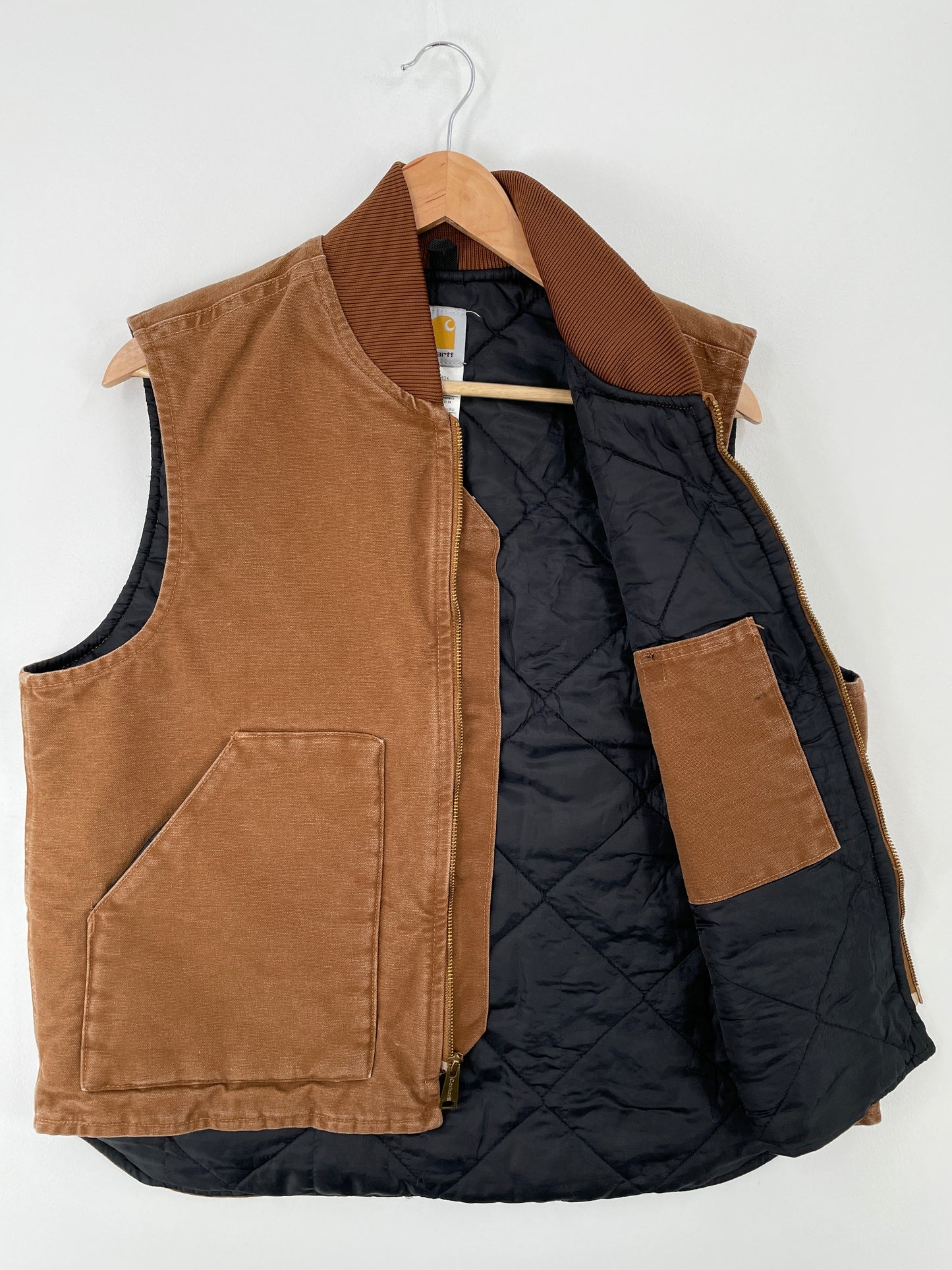 Vintage CARHARTT Size L Duck Vest / A9159