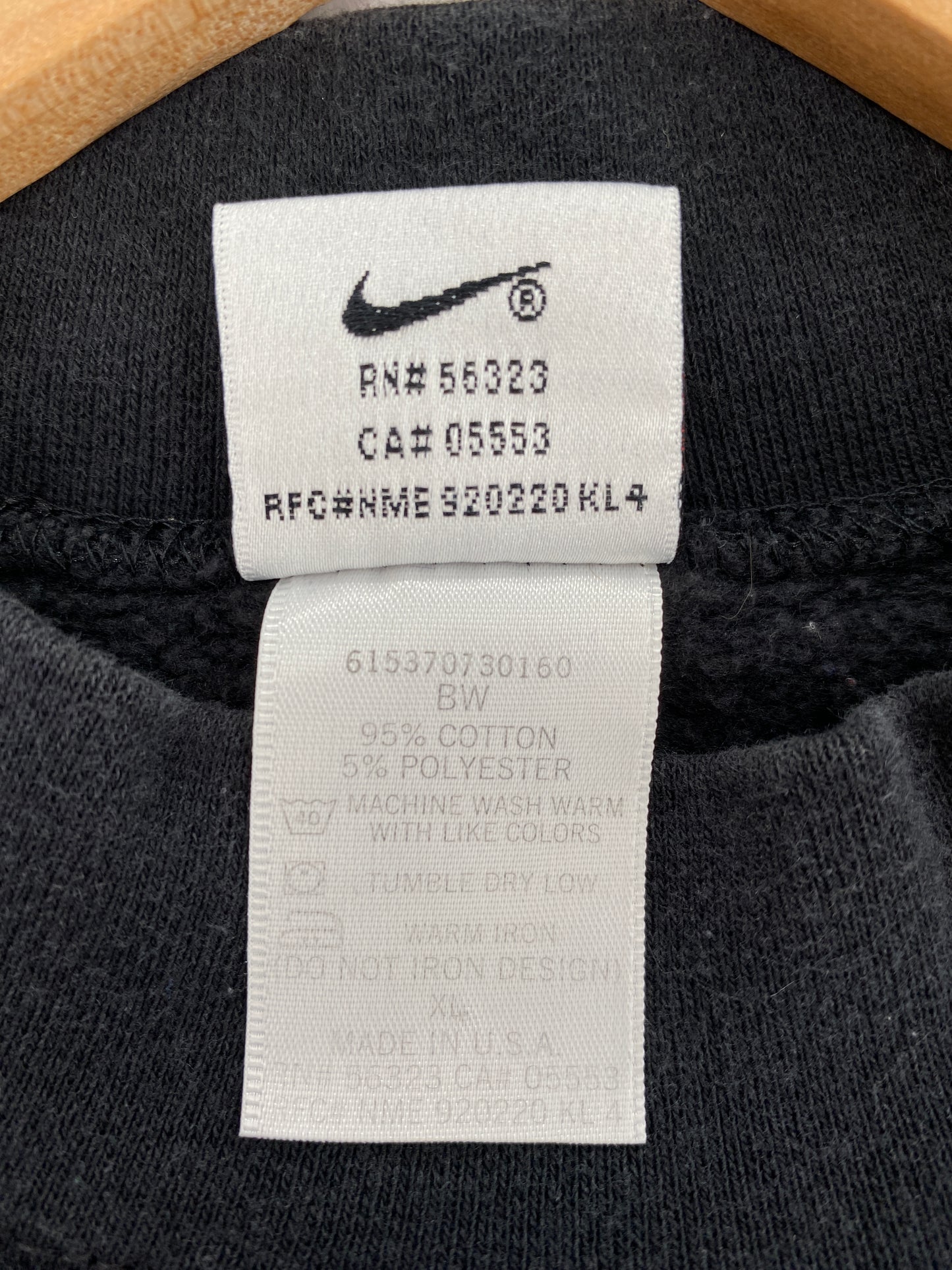 90's NIKE MINI SWOOSH Made in USA Size XL Vintage Sweat-Shirts / A5750