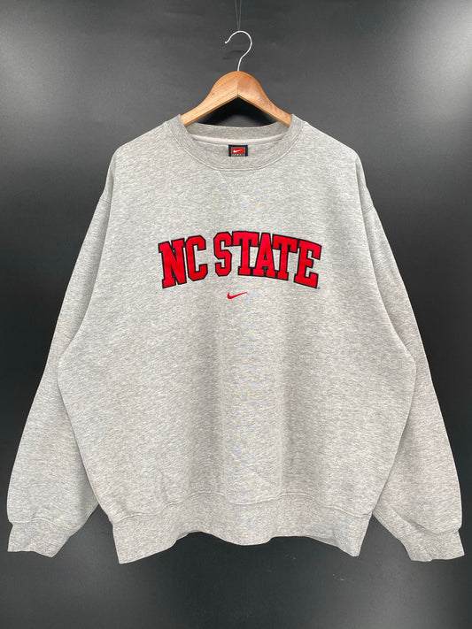 00' NIKE NC STATE Size XL Vintage Sweat-Shirt / K4607