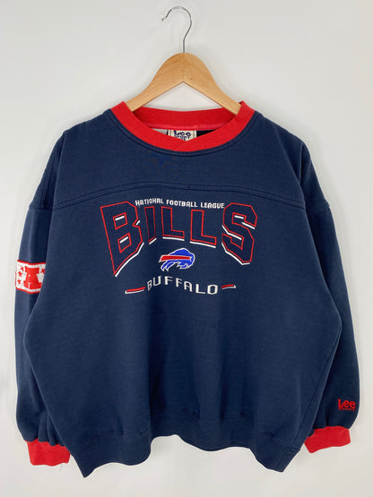 90's BUFFALO BILLS Size XL Vintage NFL Sweat-Shirt/ K8296