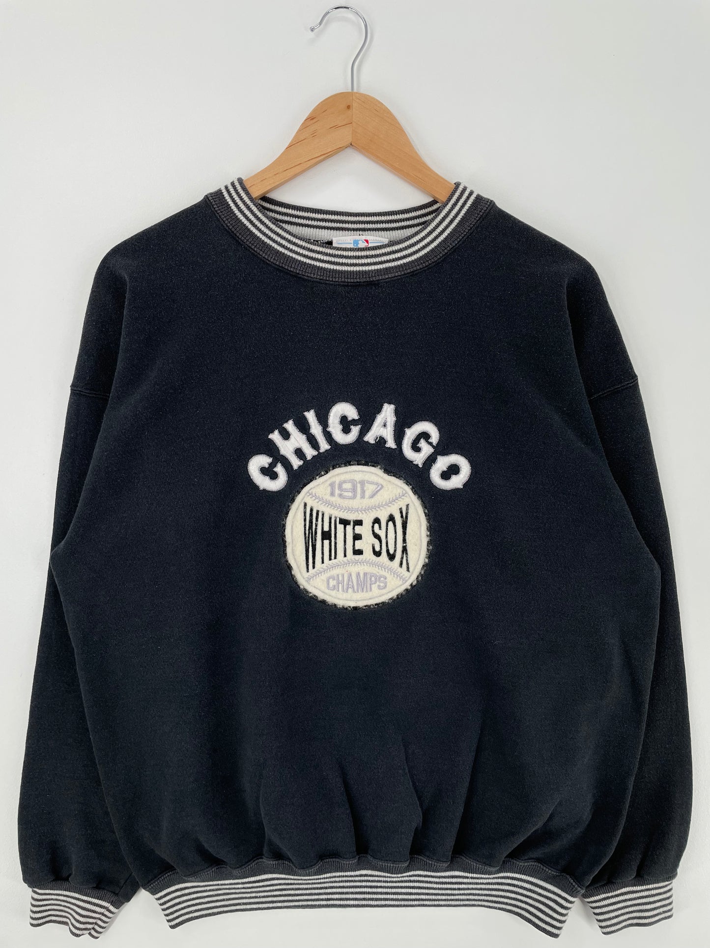 90's CHICAGO WHITE SOX Made in USA Size XL Vintage MLB Sweat-shirt / A939