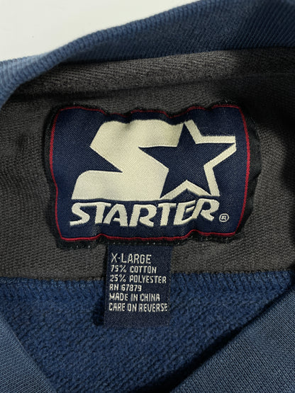 90's STARTER x NOTRE DAME Size XL Vintage College Sweat-Shirt / E3999S