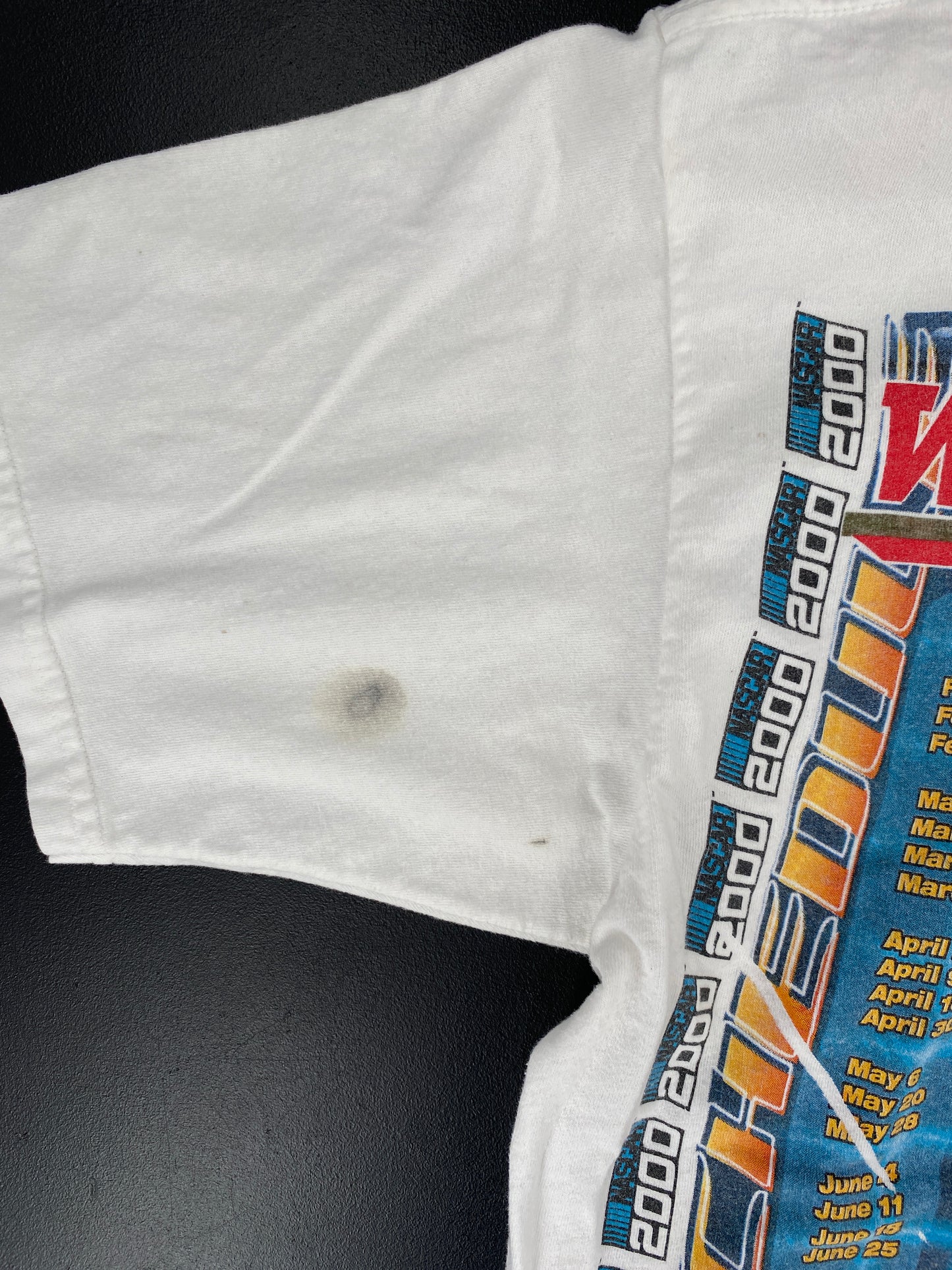 2000 NASCAR WINSTON CUP SERIES Size XXL Vintage Racing T-Shirt / E6144T