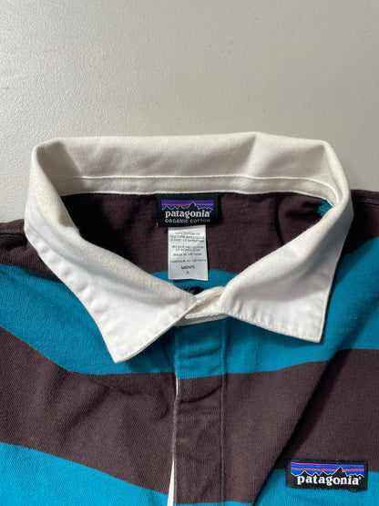 Vintage PATAGONIA Size L Rugby-Shirt / A8924