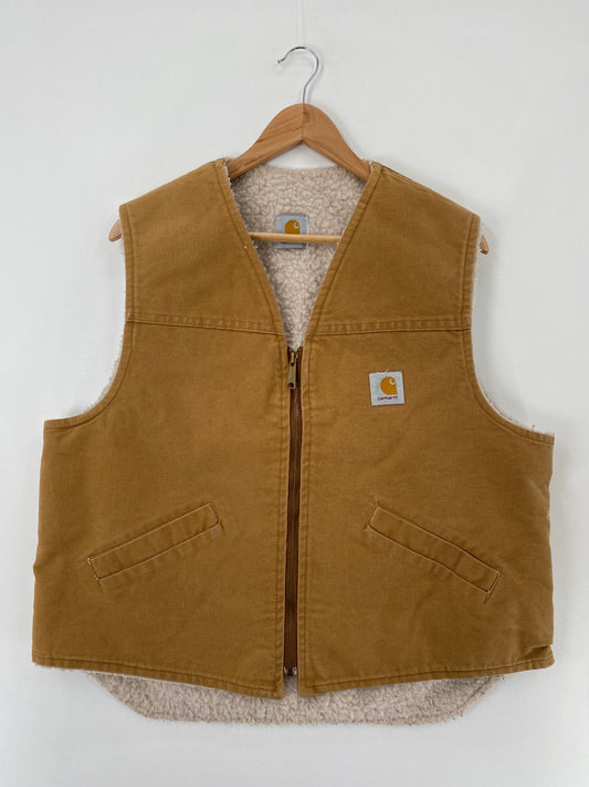 Vintage CARHARTT Approx. Size XL Duck Vest / E202