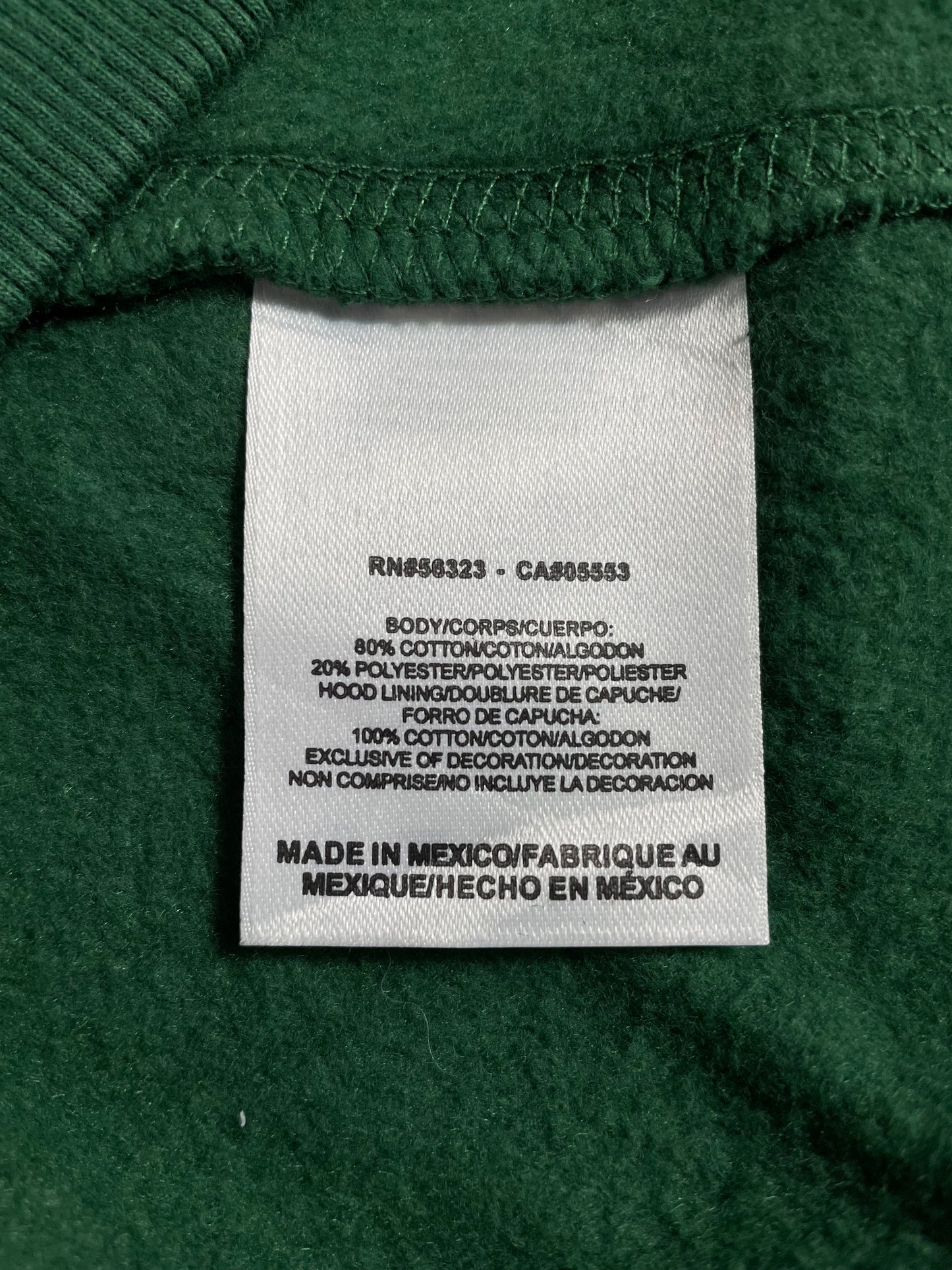 00' NIKE CHICAGO STATE Size L College Hoodie Sweat-Shirt / A2171
