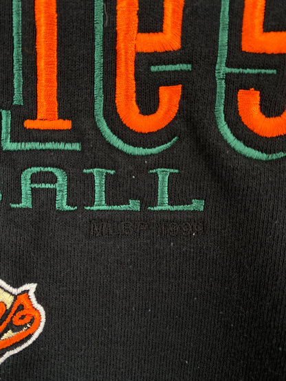 1999 BALTIMORE ORIOLES Size L Vintage MLB Sweat-Shirt / A5838